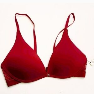 Sam Edelman deep v bra size small new